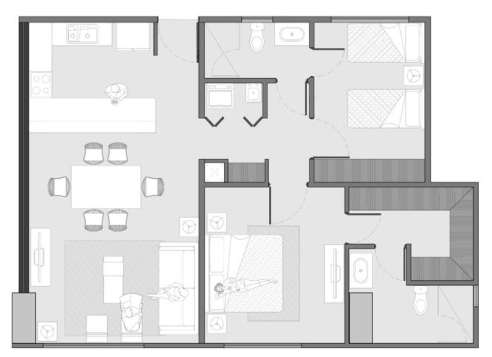 Departamento Totalmente Equipado Entrega Inmediata - Actualmente con Inquilino